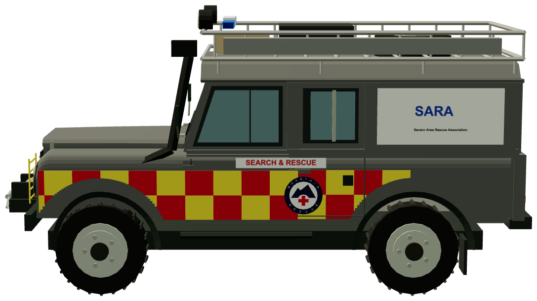 SARA Defender — side render