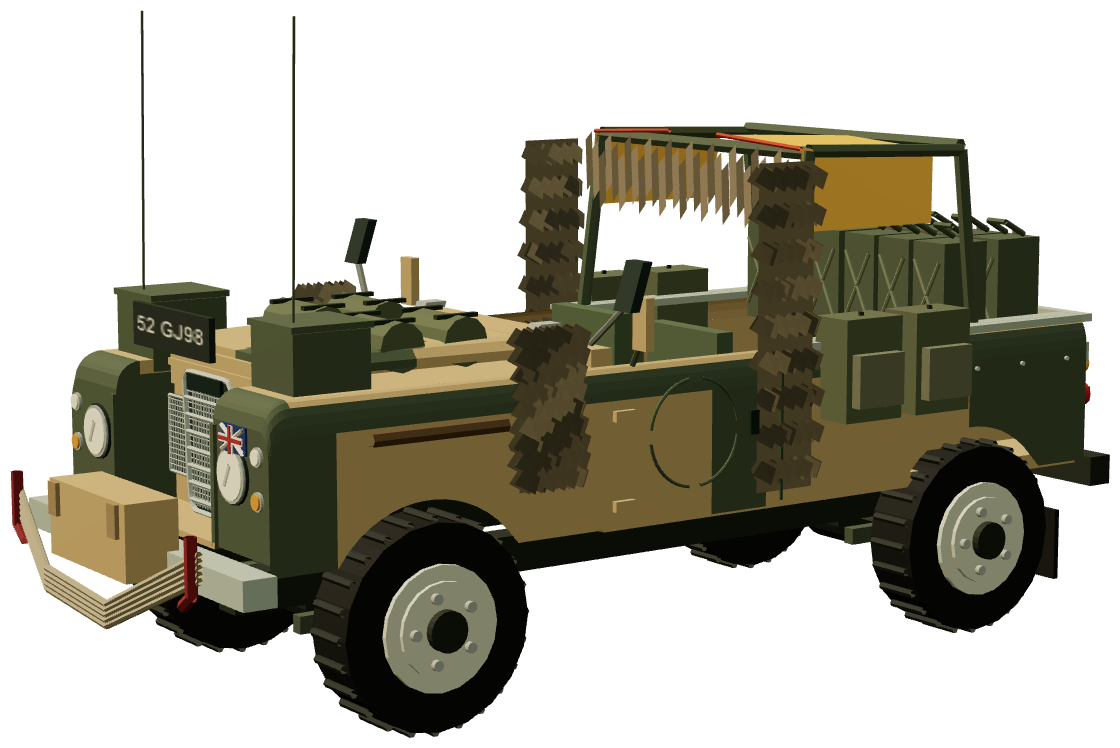 SAS Series III Patrol — three-quarter render