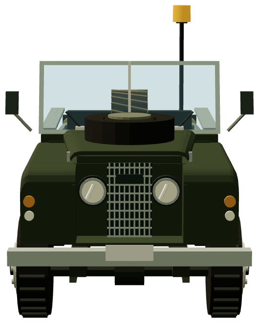 Scottorn Bushmaster Fire Tractor — front render
