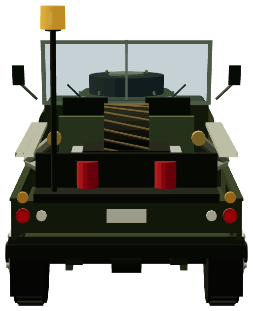 Scottorn Bushmaster Fire Tractor — rear render