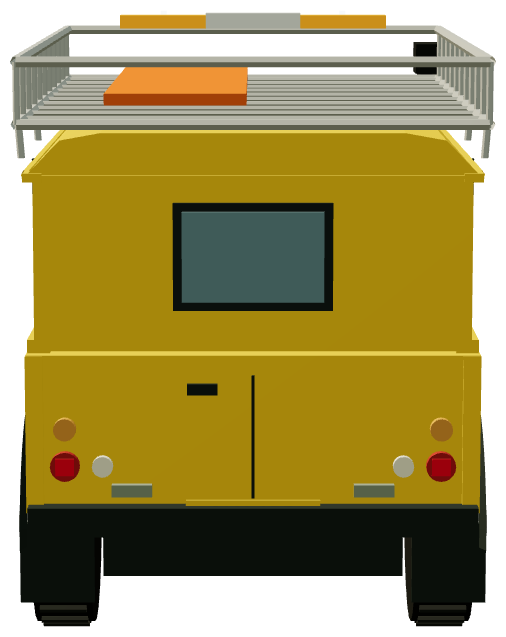 Sefton Beach Patrol Defender 110 — rear render