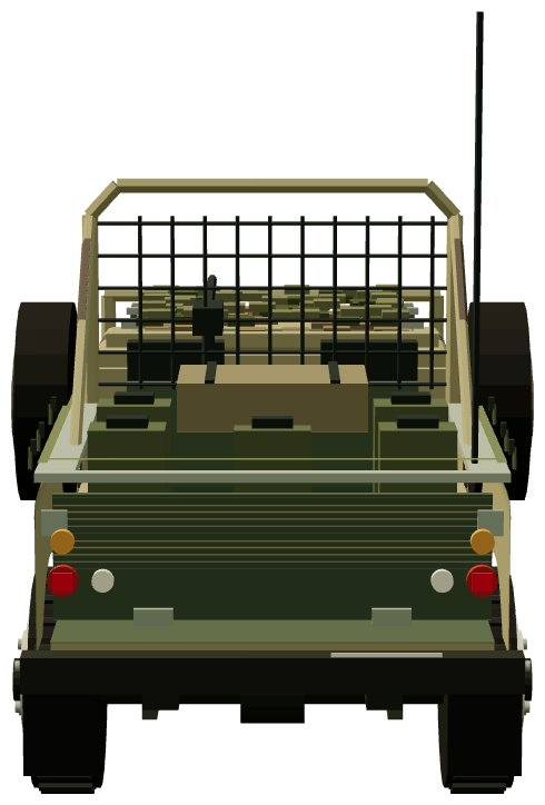 Series IIA LRPV — rear render