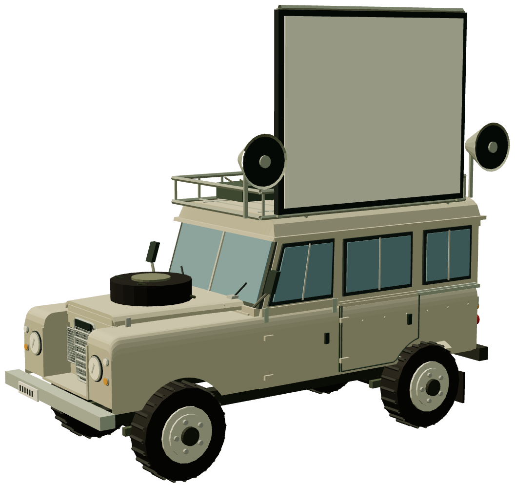 Series III Mobile Cinema — three-quarter render