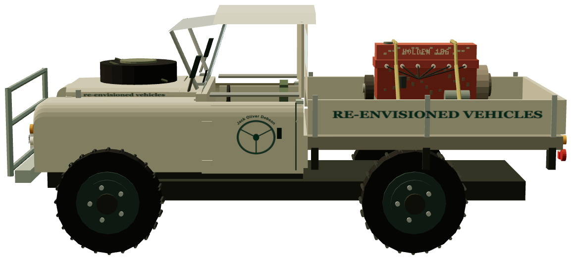 Shop Truck — side render