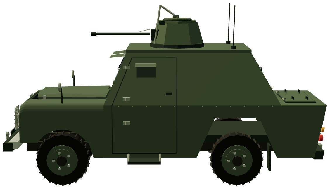 Shorland Mk 1 APC — side render