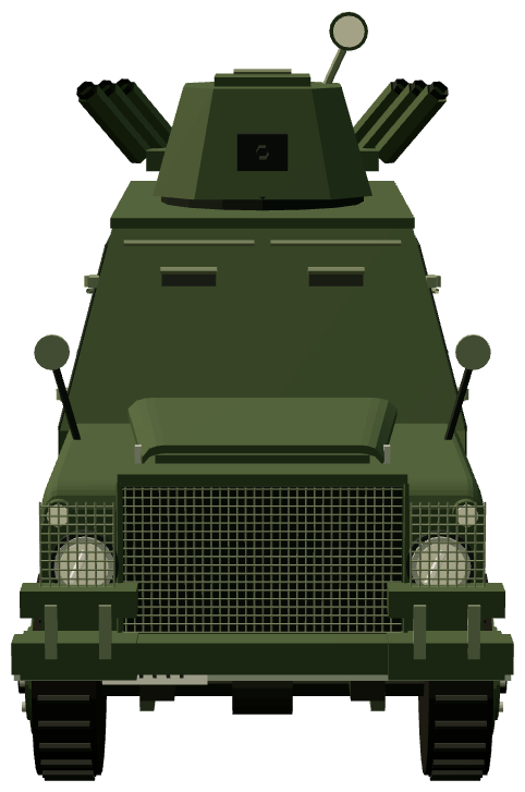 Shorland Mk 4 APC — front render