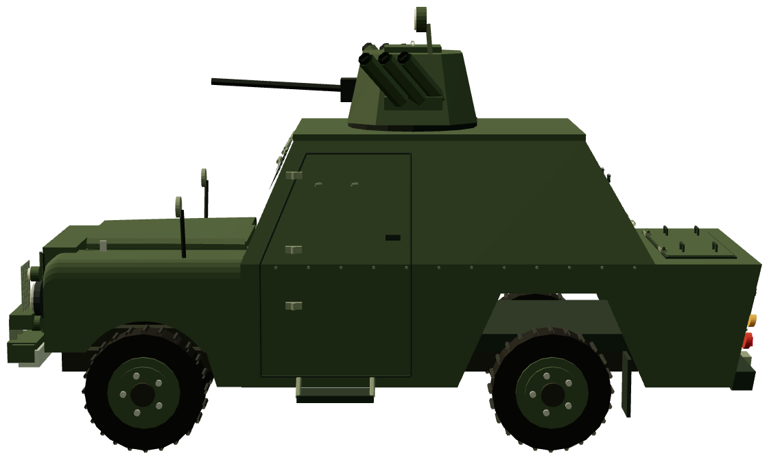 Shorland Mk 4 APC — side render