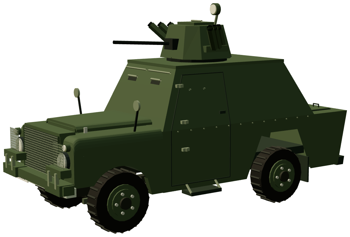 Shorland Mk 4 APC — three-quarter render