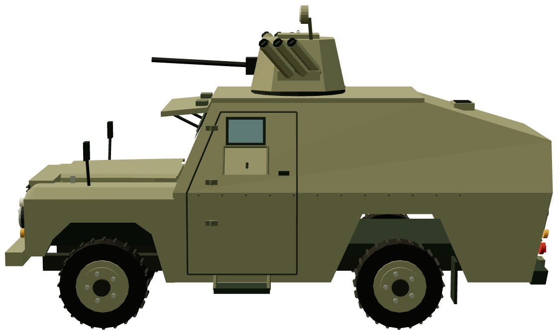 Shorland S52 APC — side render