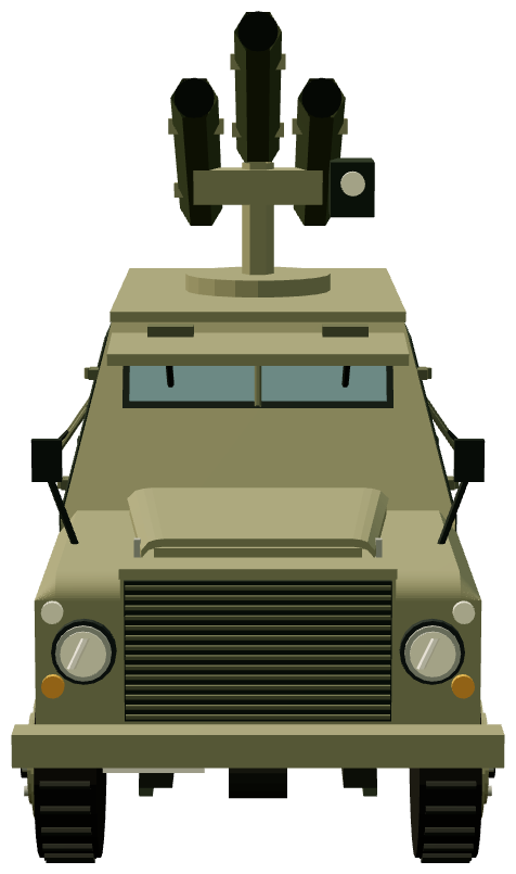 Shorland S53 Air Defence — front render