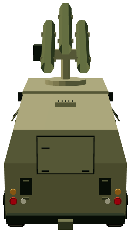 Shorland S53 Air Defence — rear render
