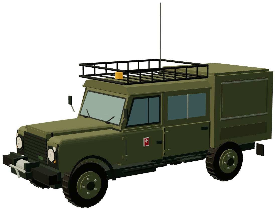 Slovak CBRN Defender 130 Quadtech Shelter — three-quarter render