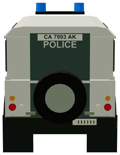 Sofia Police Defender — rear render