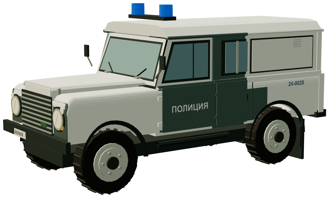 Sofia Police Defender — three-quarter render