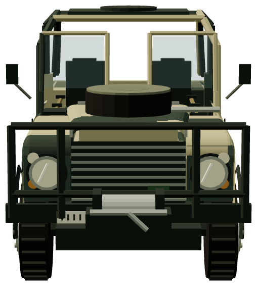 110 Special Operations Vehicle demonstrator — front render