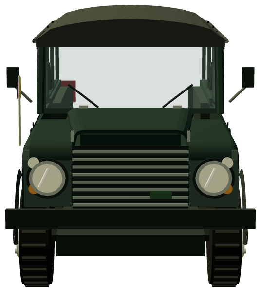 President’s Guard Escort — front render
