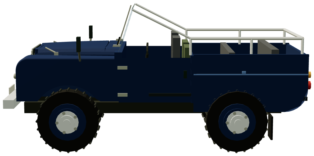 State III Royal Review Land Rover — side render