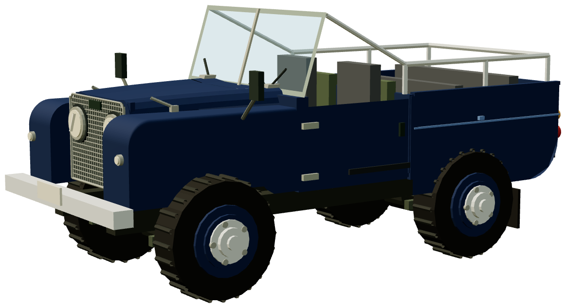 State III Royal Review Land Rover — three-quarter render