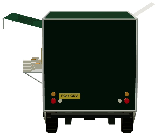 Teddy's Fish & Chips Defender — rear render