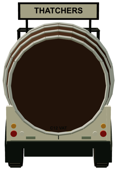 Thatchers Cider Cask Defender — rear render