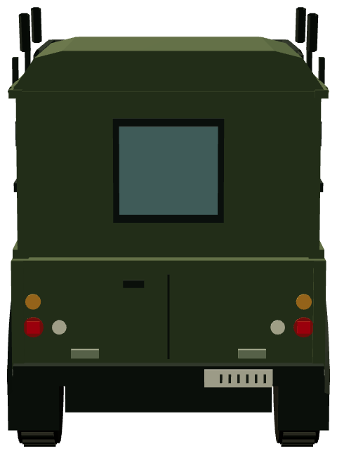 Tithonus life-extension Defender — rear render