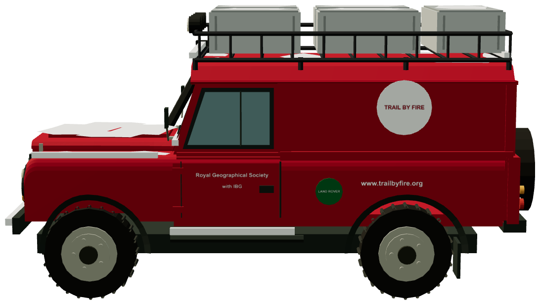 Trail by Fire Defender 110 — side render