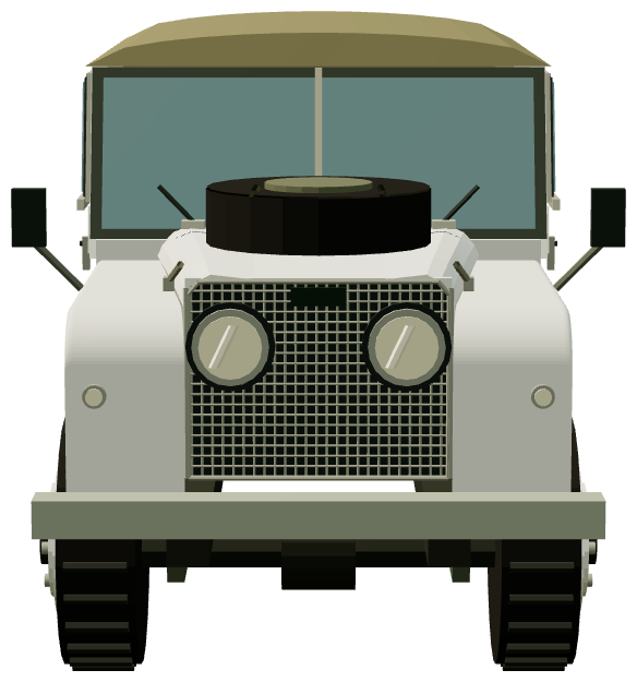 UNEF Series I 88 (Gaza 1957) — front render