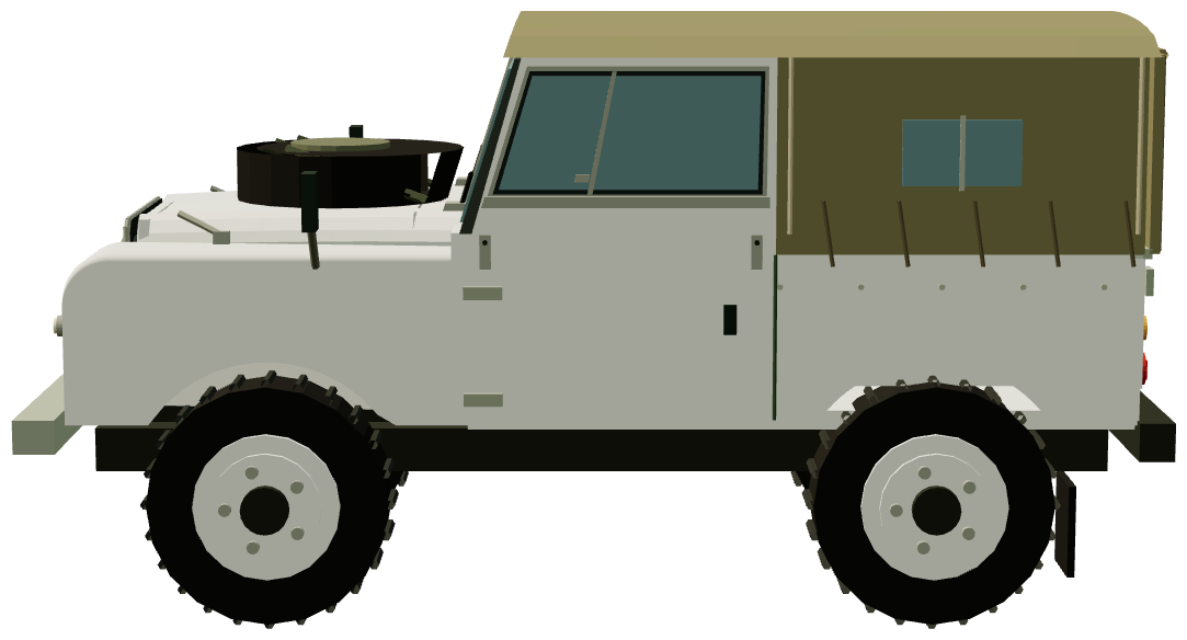 UNEF Series I 88 (Gaza 1957) — side render