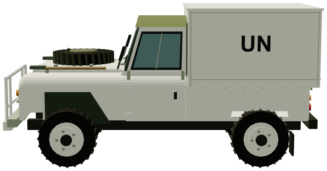 UNTAG Workshop Land Rover (Namibia 1989) — side render