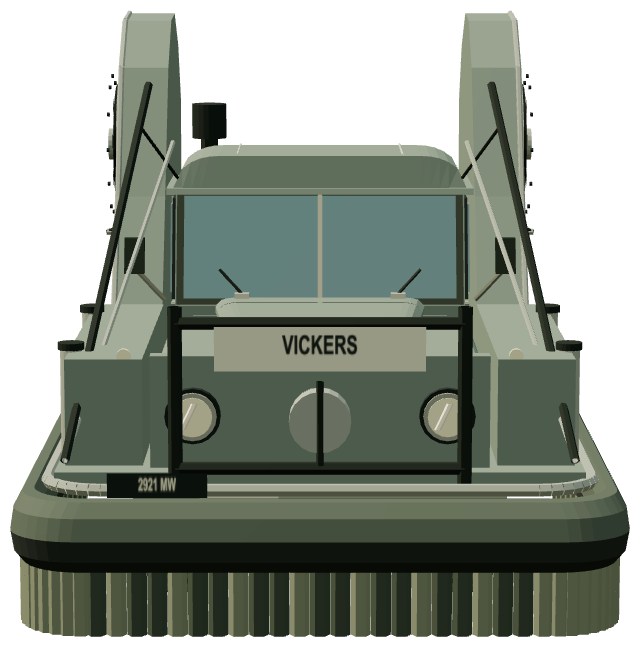 Vickers Hover Rover — front render