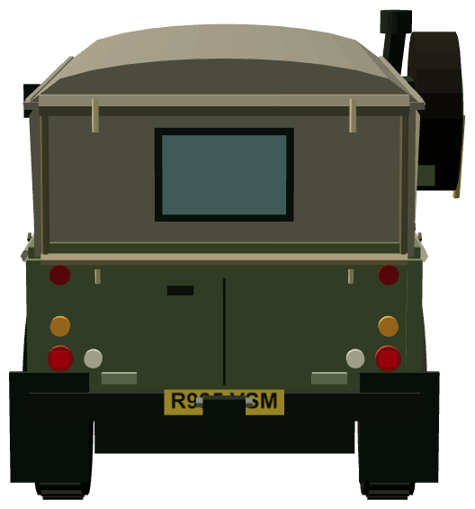 Wolf TUM HS FFR Soft Top Bowman — rear render