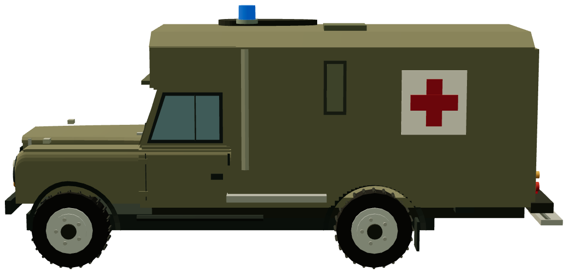 Wolf Ambulance — side render