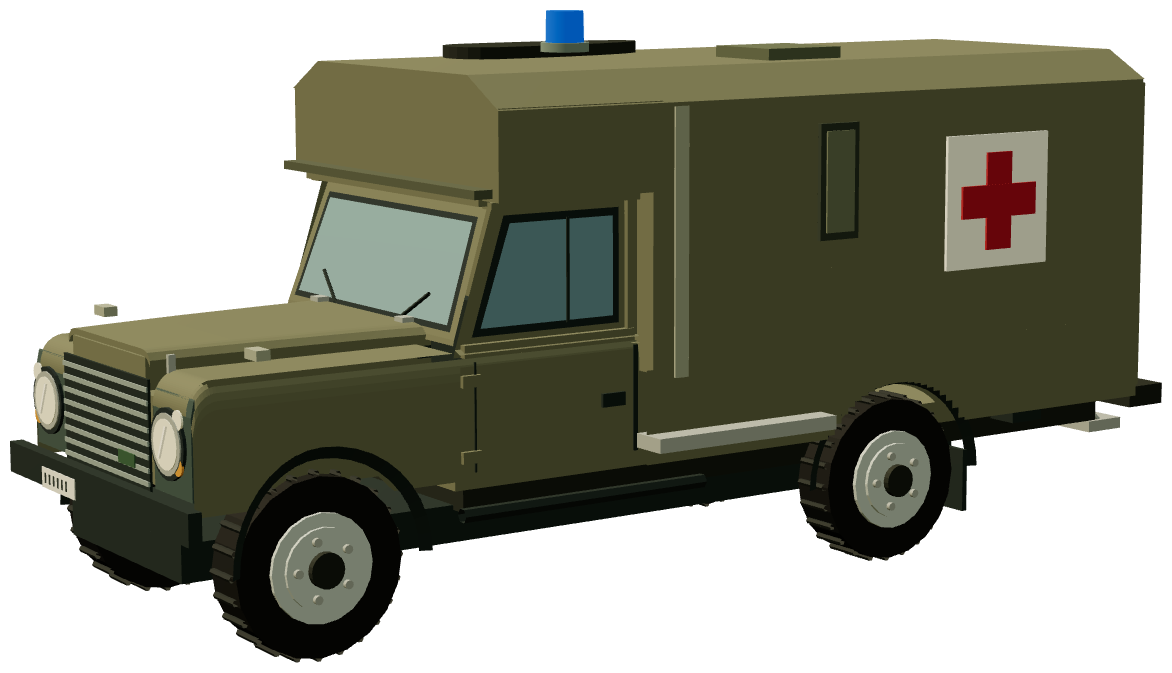 Wolf Ambulance — three-quarter render