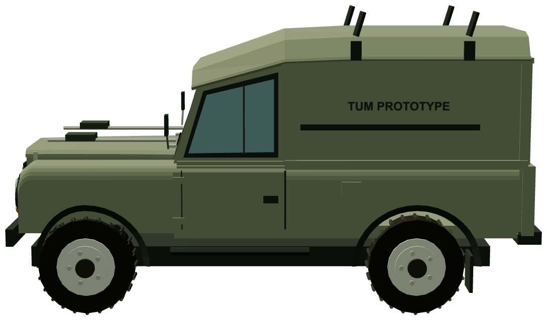 Wolf TUM high-roof prototype — side render