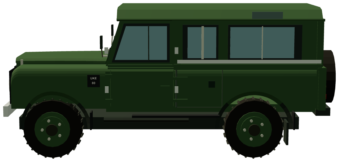Defender Works V8 Churchill Edition — side render